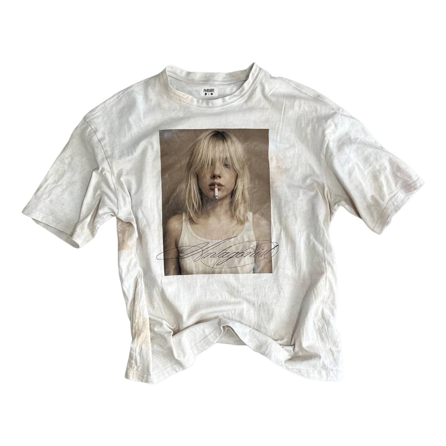 DYED T-SHIRT "ANTAGONIST"