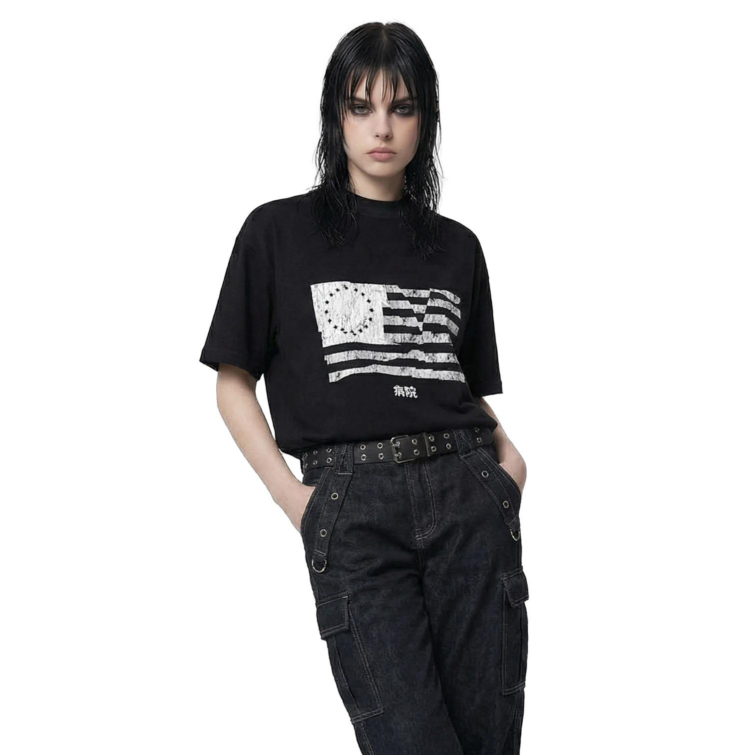 AMERICA T-SHIRT BLACK