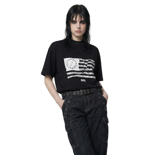 AMERICA T-SHIRT BLACK