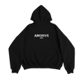 ARCHIVE ZIP-HOODIE BLACK