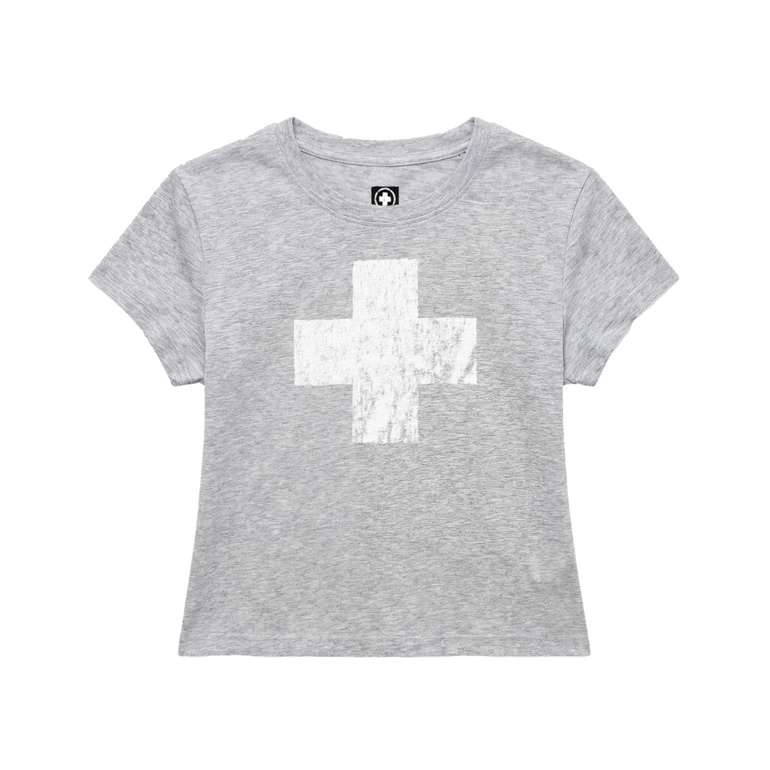 WW+ WHITE WOMAN T-SHIRT GRAY